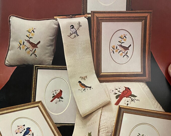 Bird Collection Designs Counted Thread Cross Stitch / Needlepoint Chart ...