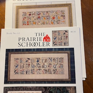 Alphabet Samplers Choose: Garden or Farmer's - Prairie Schooler ...