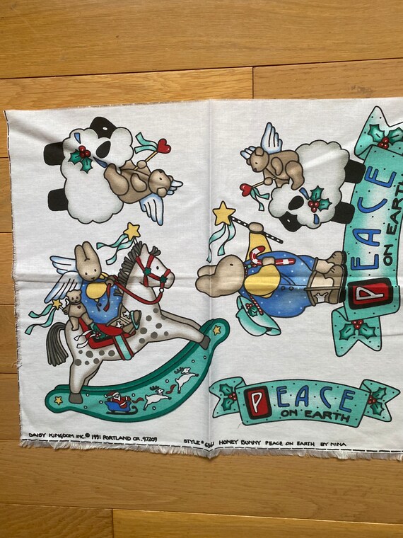 Buy Daisy Kingdom Honey Bunny Peace on Earth 6361 No Sew Online in India - Etsy Buy Daisy Kingdom Honey Bunny Peace on Earth 6361 No Sew Online in India - Etsy