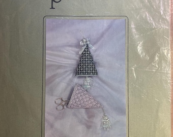 Patricia - Accessories  - Counted Thread Cross Stitch Chart - Scissors Case / Ornament -  Sewing Notions
