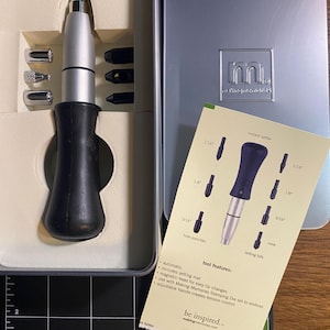 Small Hole Punch / Setting Tool - Making Memories  - Useful for Small DIY Projects - Paper / Punch cutter Crafting Tool, Scrapbooking,