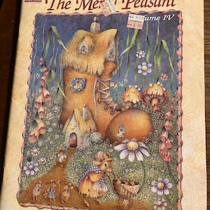 The Merry Peasant Volume IV -  Painting Guide - Londi Rowley - technique - Lessons - 2002 - Art Instruction - Methods Tole Folk Art