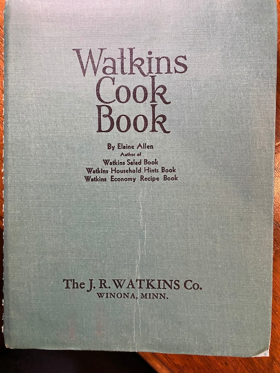 Watkins Cookbook- 1948 7th Edition - Elaine Allen