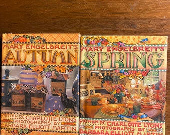 Mary Engelbreit's Seasonal Craft Books Choose: Spring or Autumn - 1996 - Charlotte Lyons - Instructions for various projects