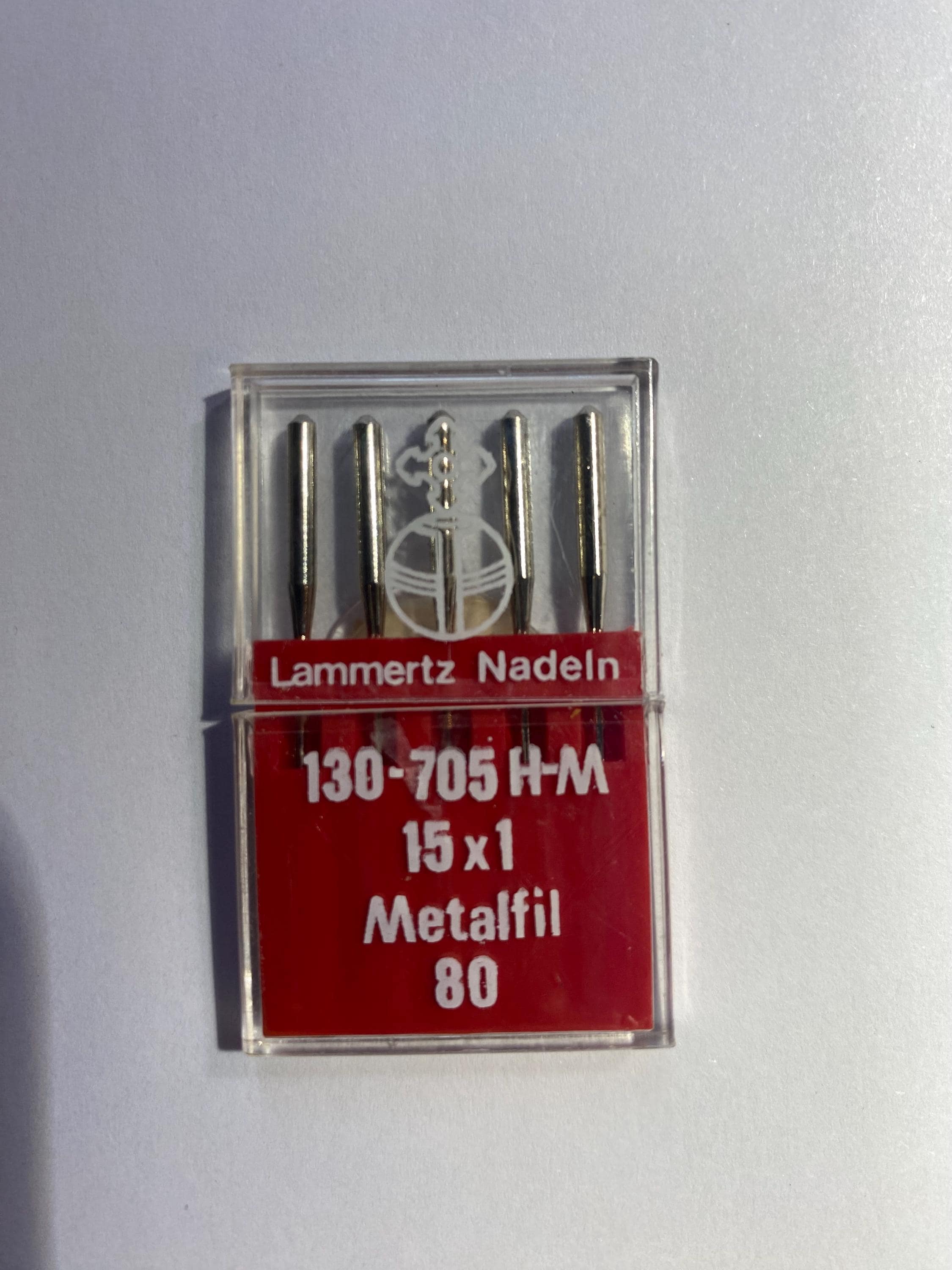 Sewing Machine Needles - Lammertz Nadeln - Metalfil 80 - 130