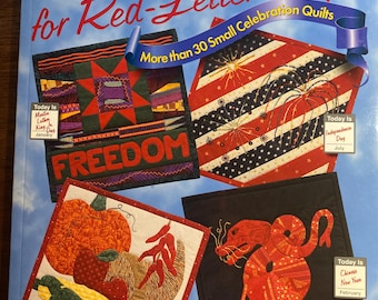 Quilts for Red Letter Days - 30 kleine Feier-Quilts - Applikation / Patchworkmuster, Janet Kime - 1996 - Techniken, Vorlagen