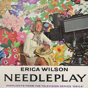 Needleplay - Crewel Embroidery - Erica Wilson - 1975 - Stitching Techniques / Embroidery Patterns / Directions / Instructions / Projects