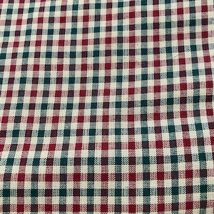 Basic Red / Green  Plaid  fabric by the yard  Great for Christmas Projects - 36&quot; x 44&quot;