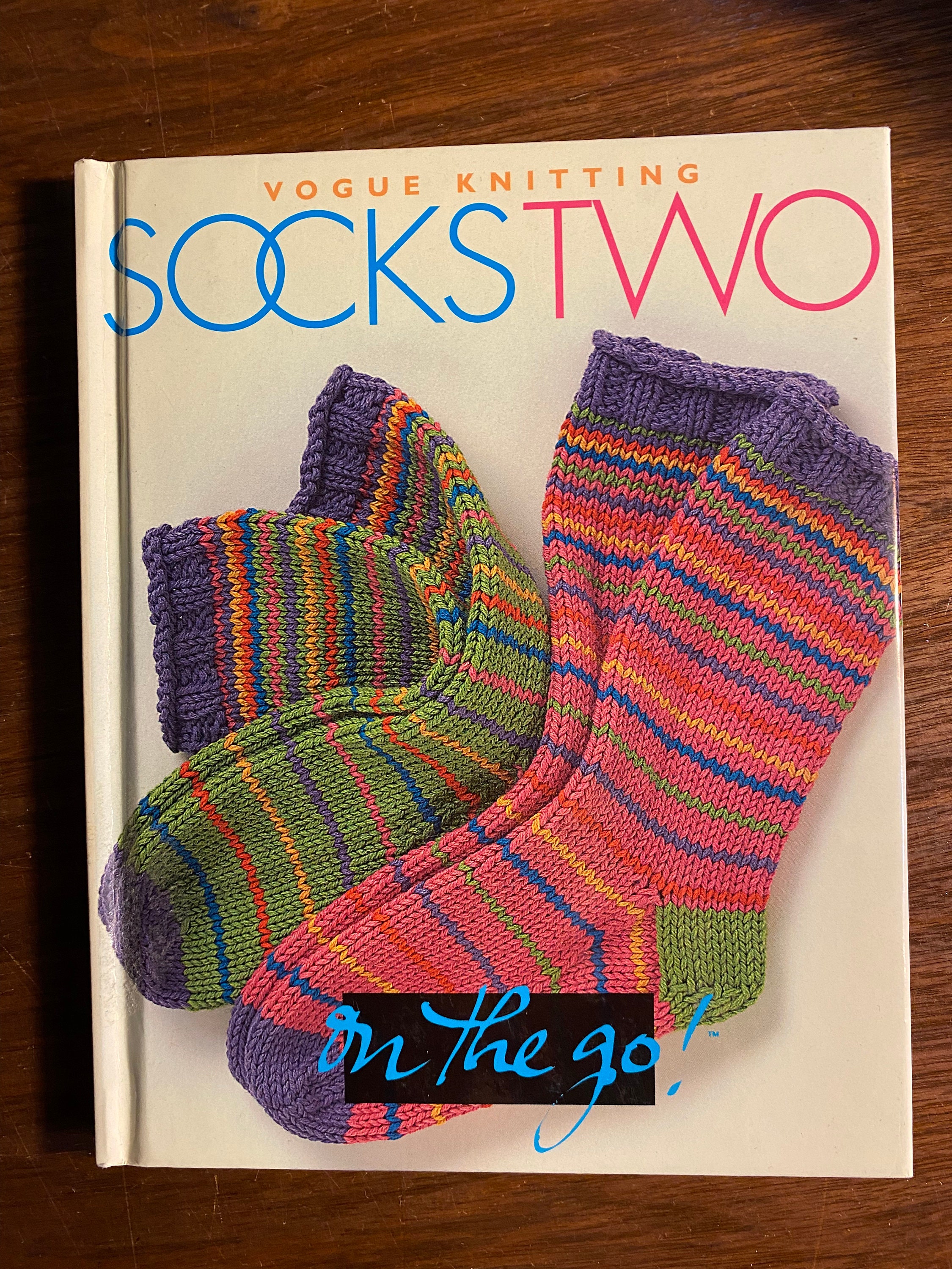 Socks Two on the Go Vogue Knitting 2002 Hand Knit Footwear Patterns  Instructions Various Designs Classic -  Canada