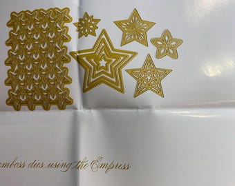 Stars Aligned Dies  Metal Dies paper crafting, print making, card making - Anna Griffin -