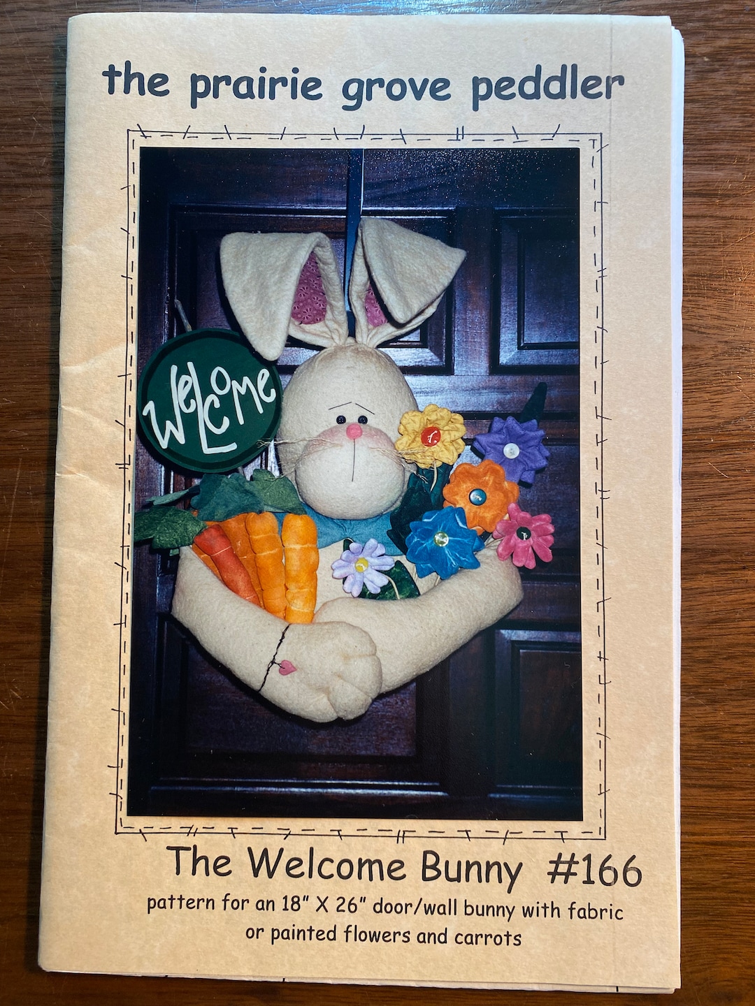 The Welcome Bunny Wallhanging Pattern (easter) the Prairie Grove ...