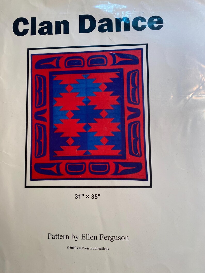 Clan Dance Quilt Pattern - Ellen Ferguson - 2000 - 31