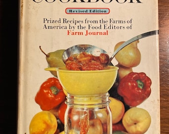 Libro de recetas de congelación y conservas - Nell Nichols - Farm Journal - 1973. Incluye encurtidos y salsas caseras, conservación de verduras y frutas, etc.