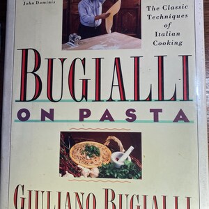 Bugialli On Pasta - Italienische Küche - Giuliano Bugialli - Kochbuch - 1988 -