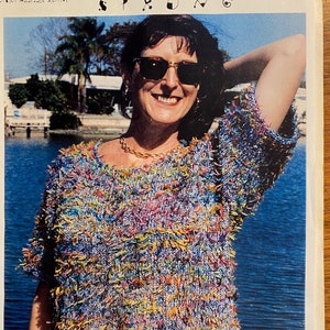 Spring has Sprung - Knitting Patterns - Prism Laura Militzer Bryant - Book #7 - 1994 - Sweater - Patterns - Instructions