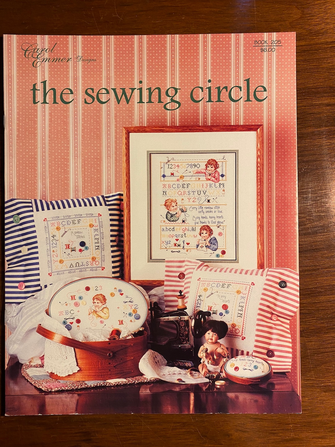 Threadbare Carol The Sewing Circle - Counted Thread Cross Stitch Chart - Carol Emmer ...