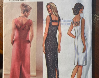 Dress Misses / Women's Dress Butterick 3514 Pattern  Size 6, 8, 10  - (uncut) - Formal Wear / Bride / Bridesmaid