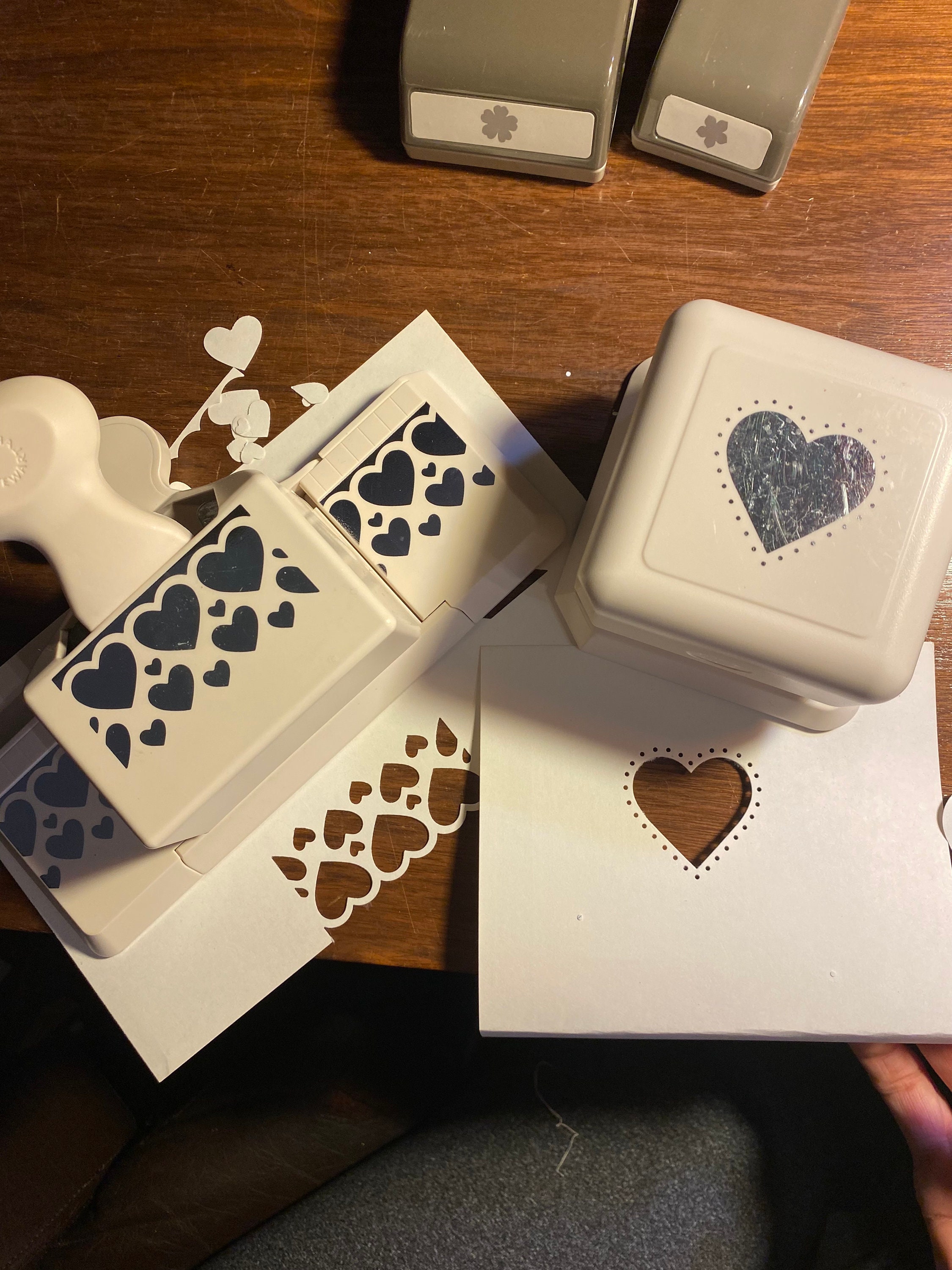 Good heart shaped paper punches Images, amazing heart shaped paper punches  or heart shaped leis heart punch and three paper hearts 89 heart shaped  paper punch l…