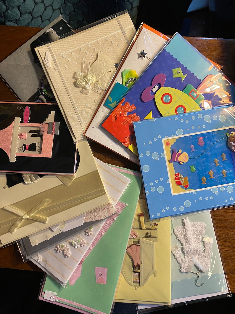 Paper Magic Group Cards Ready to Use Paper Crafting Etsy