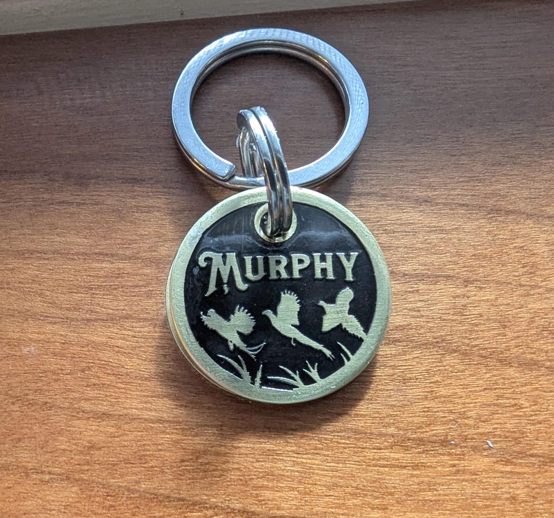 Personalized Hunting Dog ID Tag - Pheasant image 8