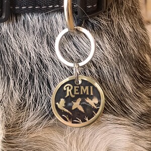 Personalized Hunting Dog ID Tag - Pheasant image 5