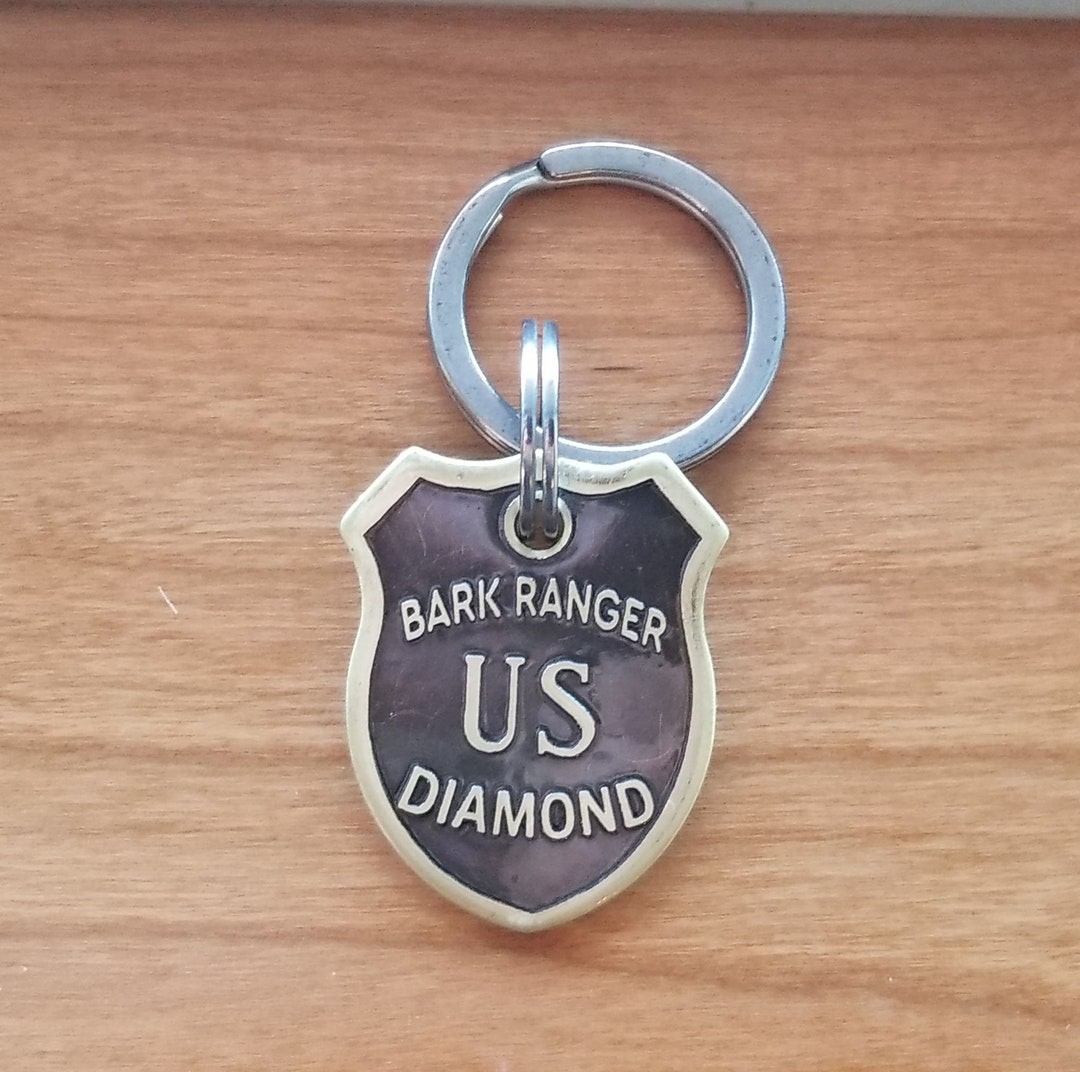 Personalized Dog ID Tag: Handmade Bark Ranger Badge - Etsy