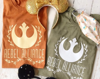 Rebel Alliance shirt, unisex park shirt, womens tee, mens shirt, Disney t-shirt, Batuu shirt, Galaxy's Edge shirt, rebel shirt, NowUrTalkin