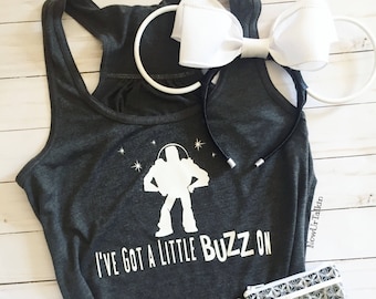I've Got A Little Buzz On, womens shirt, mens Disney shirt, park shirt, drinking shirt, buzz shirt, Disney tee, unisex shirt, Disney tshirt