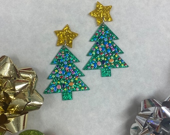 Christmas Earrings, Hostess Gift, Teacher Gift, Fun Earrings, Holiday Earrings