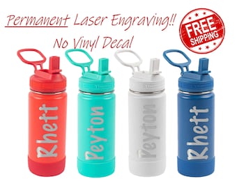 Personalized Kids Water Bottle, Kids Water Bottle Personalized, Personalized Water Bottle, Water Bottle Personalized, Toddler Water Bottle