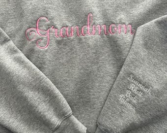 Grandma Sweater, Grandparent Sweater, Mother's Day, Grandparents Day, Grandchildren