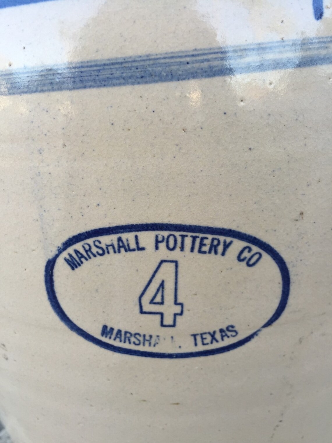 Marshall Pottery Inc. 4 four Gallon Stoneware Butter Churn Etsy