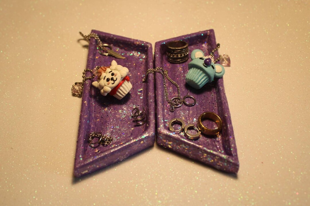 BTS Jewelry Holder Plates Etsy