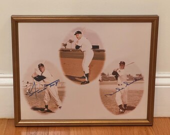 サイン入り ミッキー・マントル ウィリー・メイズ デューク 