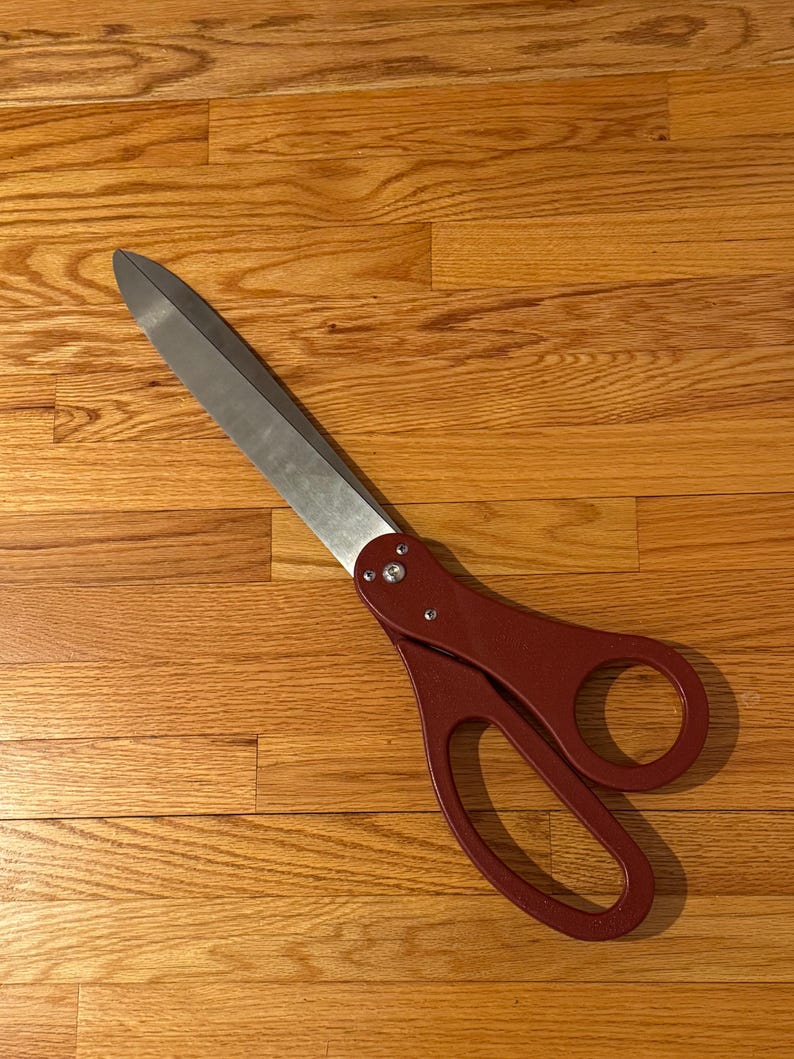Giant Ceremonial Ribbon Cutting Scissors - Etsy