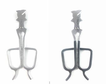 吹きガラスで使用するガラス用ハサミ 小売業者 ランプワーク、ガラス