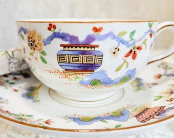 Royal Worcester Teetasse mit Untertasse