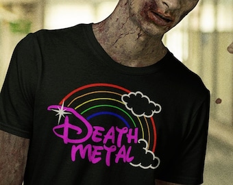 Cute Death Metal Rainbow Funny Swag T-shirt Vest Tank Top Men Women Unisex 1944