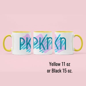 Custom Photo Logo Mug Your Picture or Company Logo Choose 11 oz. Yellow or 15 oz. Black Personalized Coffee Mug 11 oz Yellow