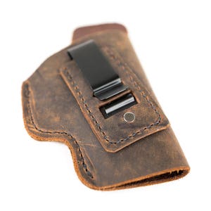 Beretta PX4 Storm Compact - SOFT Leather Inside the Waistband (IWB) Concealed Carry Holster- 100% Water Buffalo Leather - Made in U.S.A.
