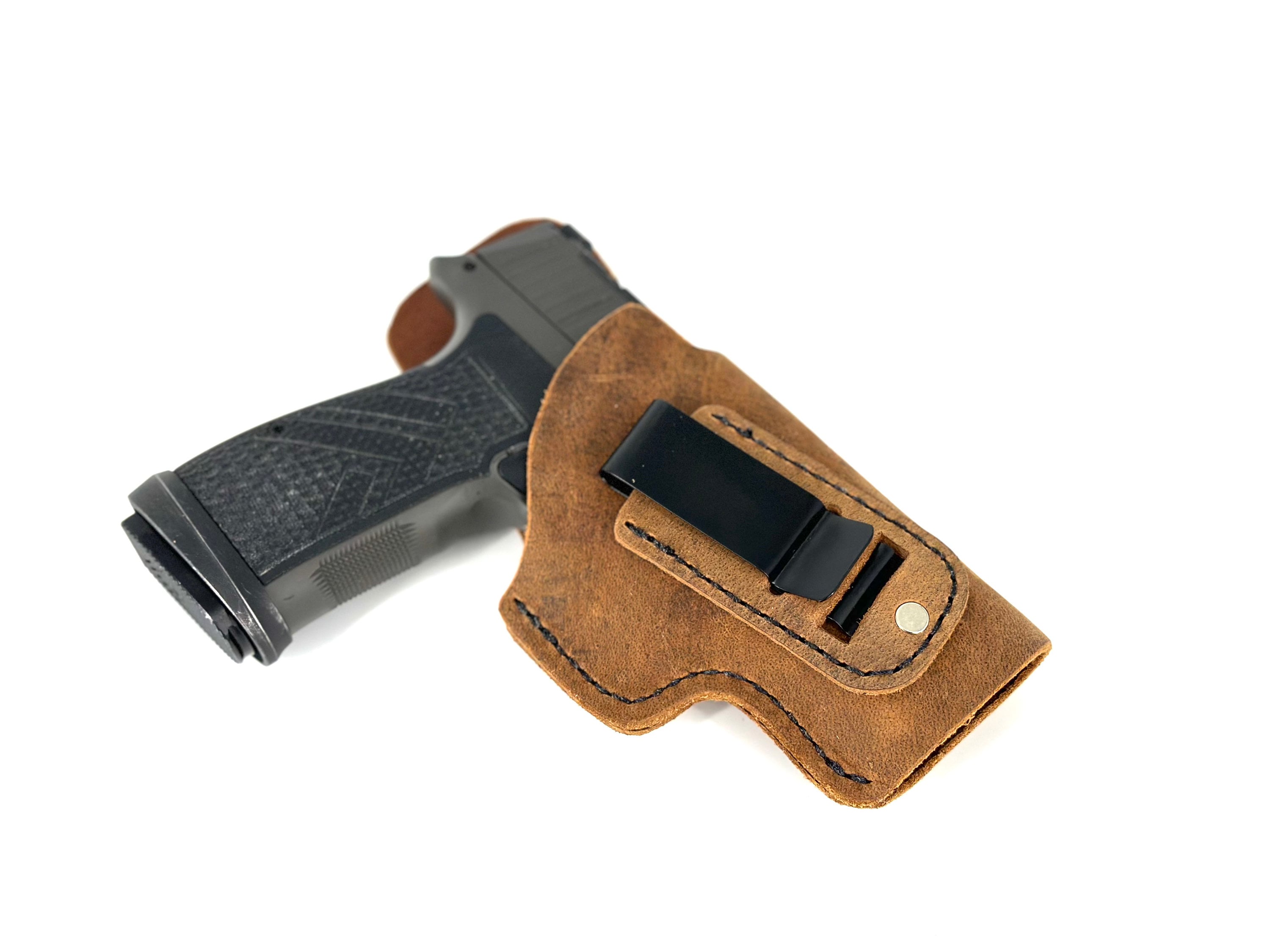 Sig P365 AXG Legion Holster  - SOFT Leather Inside the Waistband (IWB) Concealed Carry Holster- 100% Water Buffalo Leather