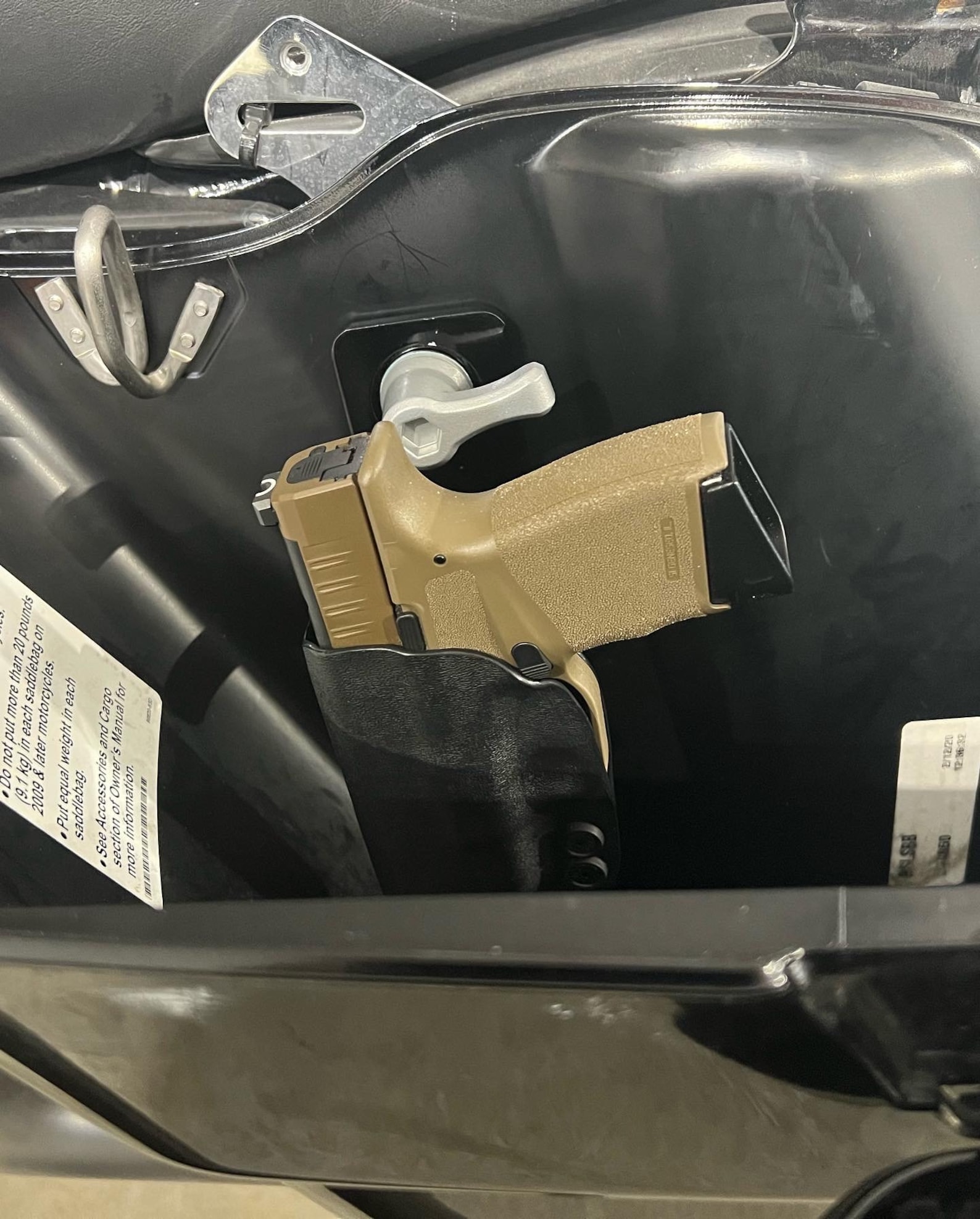 Harleydavidson® Saddle Bag Holsters Motorcycle Holster Saddle Bag