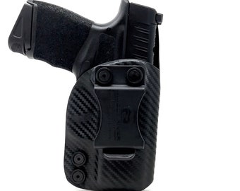 Glock 19 IWB Kydex Concealed Carry Holster - Adjustable Retention - Adjustable Cant Angle - Made in USA