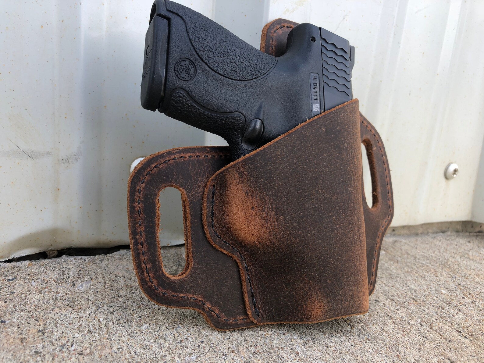 OWB Leather Holsters for FN Handguns Outside the Waistband Etsy