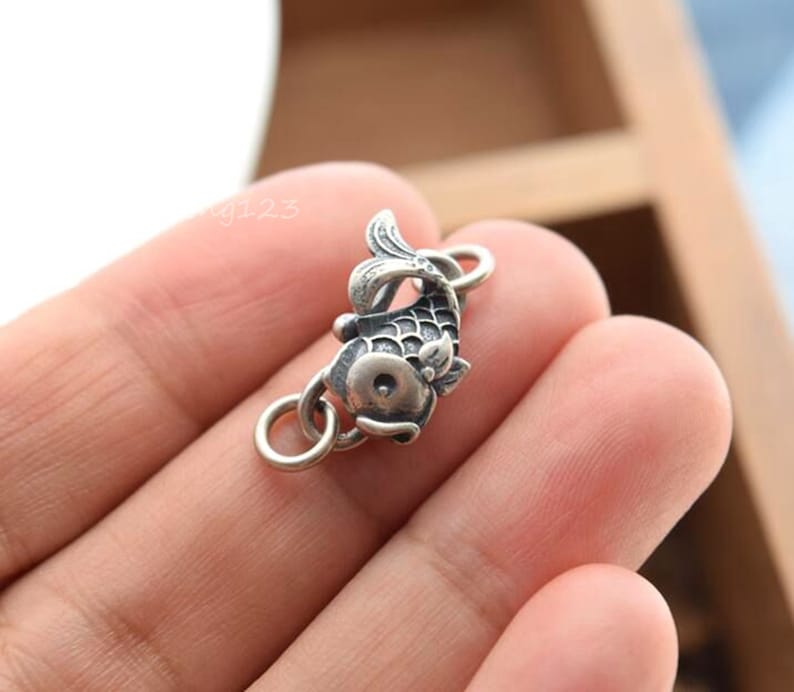 Sterling Silver Fish Hooks Clasp Hook Clasps 15x8mm Etsy