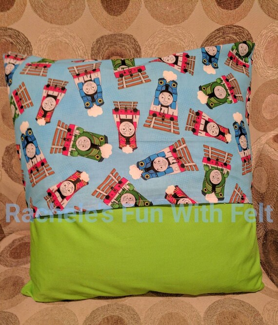 Thomas Reading Pocket Pillow Pillow Case Train Pillow Etsy