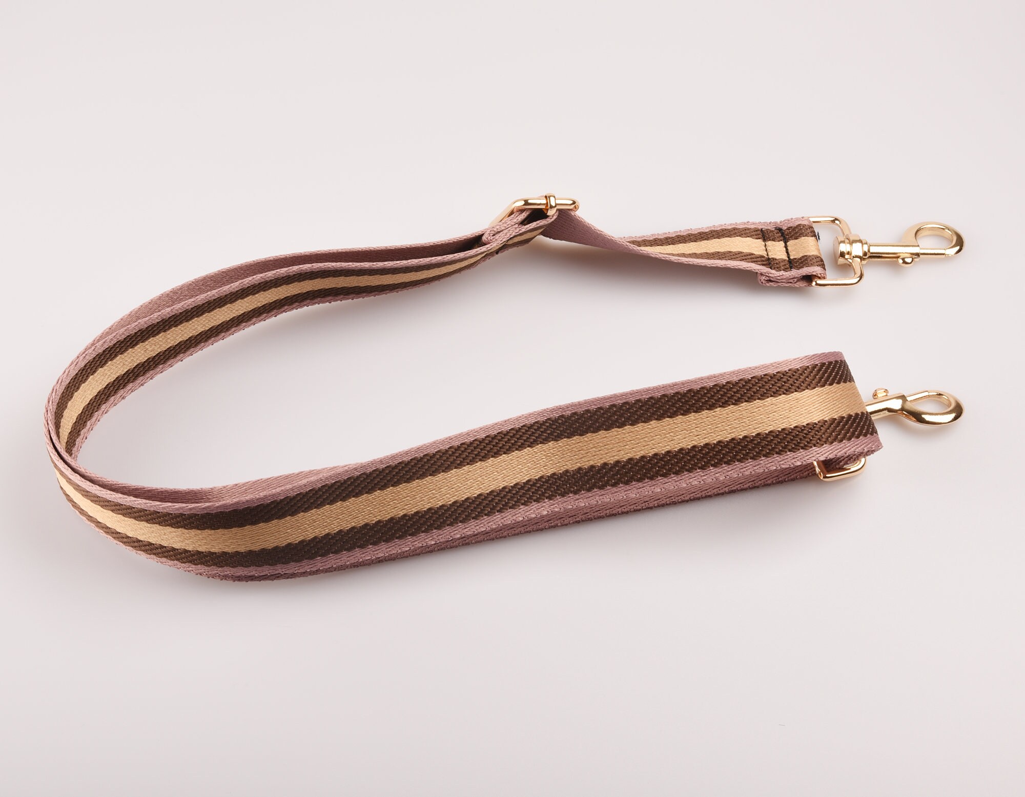 Adjustable Crossbody Striped Bag Strap 3.7cm Width Etsy
