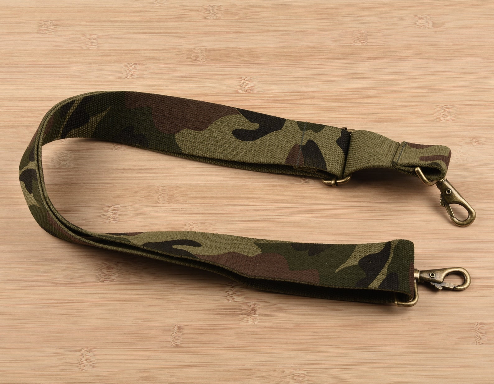 Green and Brown Camo Bag Strap 1.85 wide Adjustable Etsy