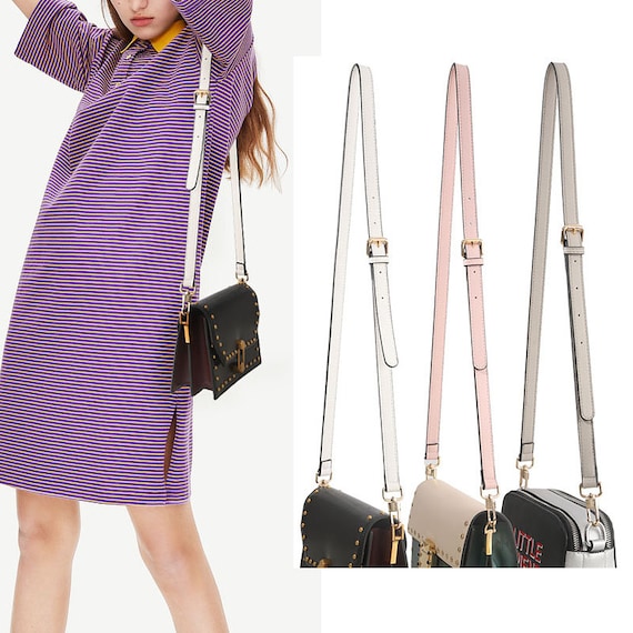 wide leather purse straps