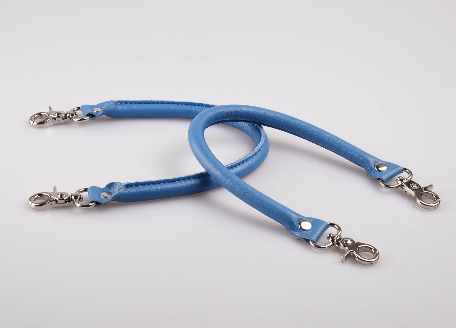 Blue Faux Leather Handbag Straps Etsy